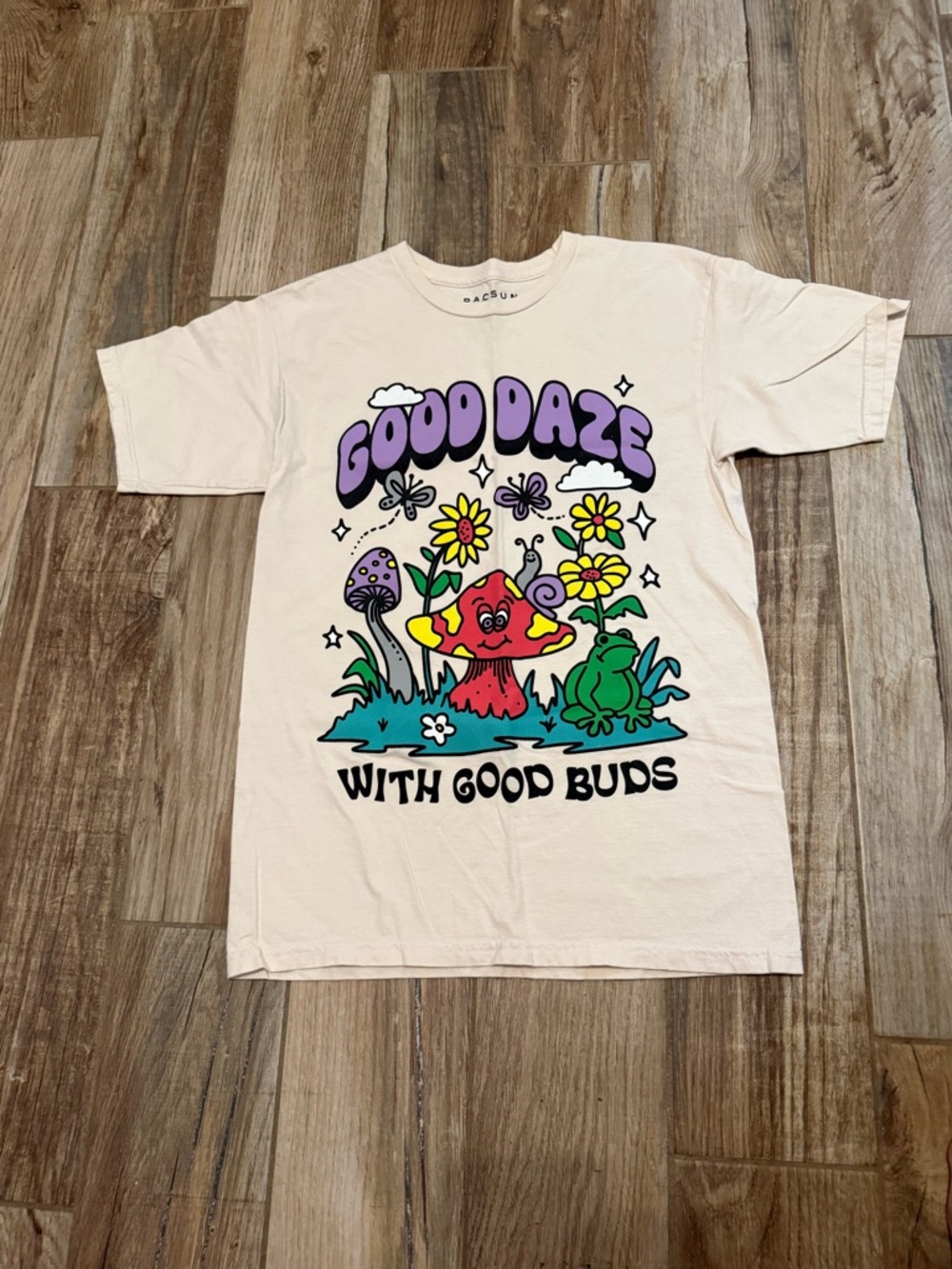 Pacsun Good Daze Puff Print T Shirt